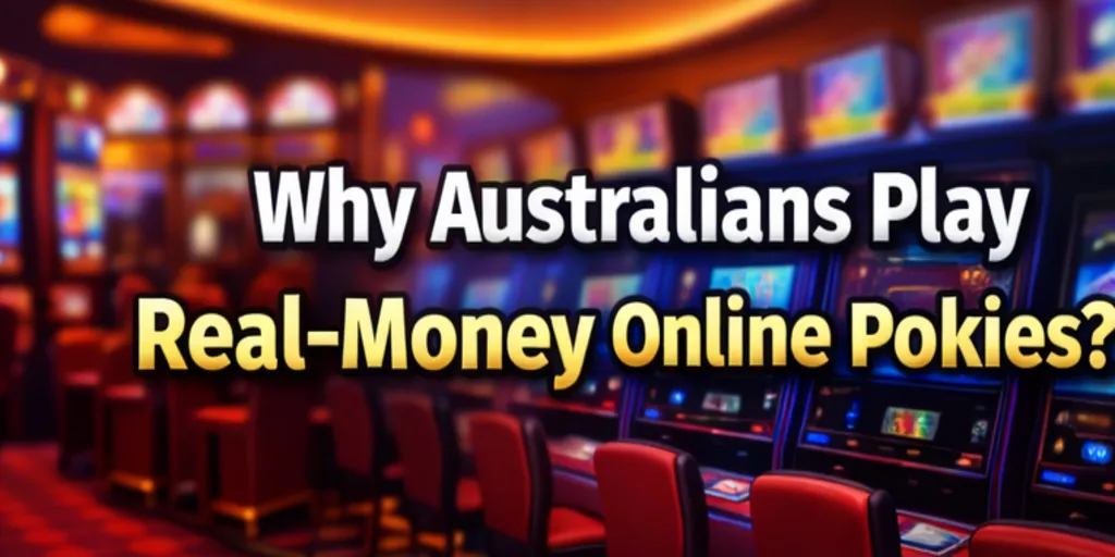 Why Australians Play Real-Money Online Pokies?

