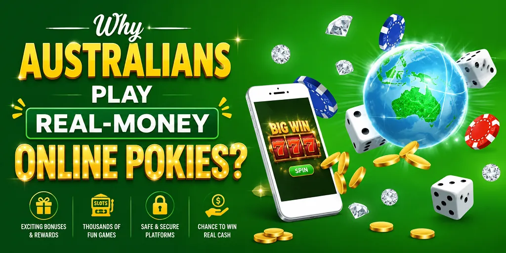 Why Australians Play Real-Money Online Pokies