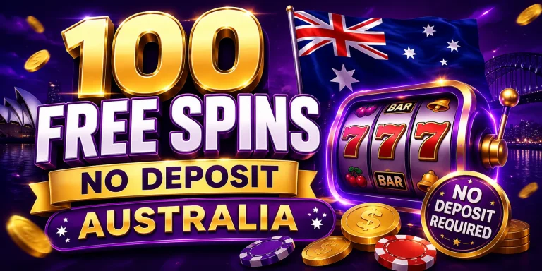 100 free spins no deposit australia