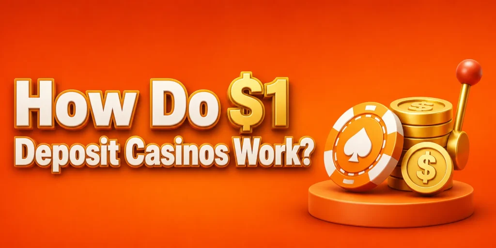 How Do $1 Deposit Casinos Work