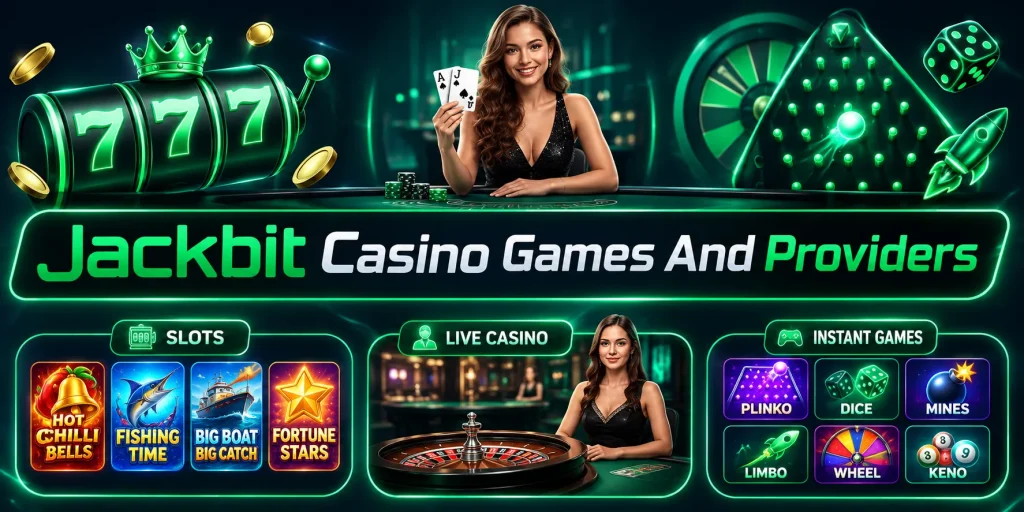 Jackbit Casino Games And Providers