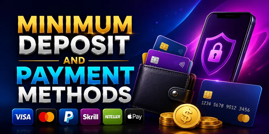Minimum Deposit And Payment Methods