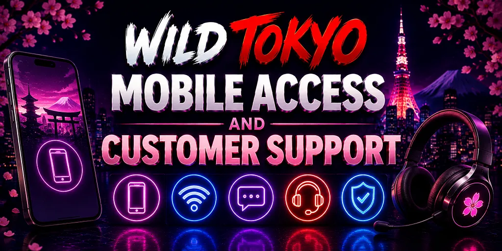 Wild Tokyo Mobile Access And Customer Support