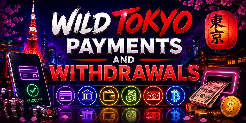 Wild Tokyo Payments And Withdrawals