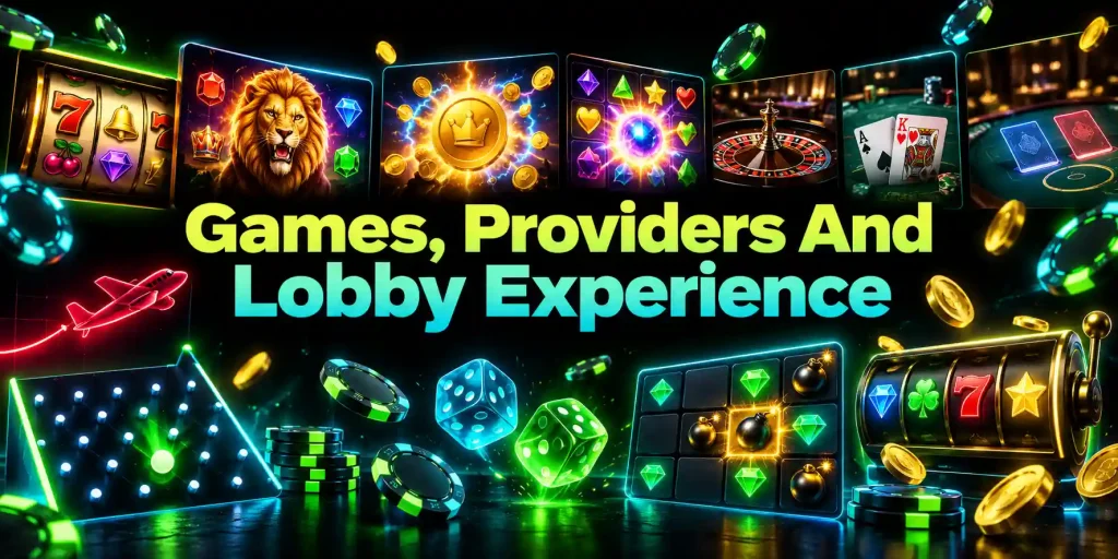 Games, Providers And Lobby Experience