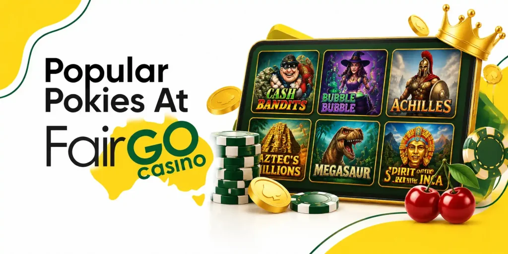 Popular Pokies At Fair Go Casino